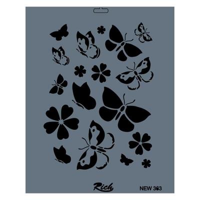 Rich Stencil Şablon Xl 25X35cm 363