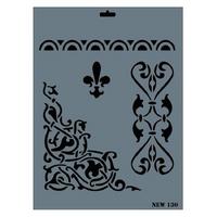 Rich Stencil Şablon Xl 25X35cm 130