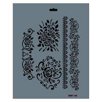 Rich Stencil Şablon Xl 25X35cm 102