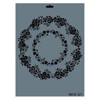 Rich Stencil Şablon Xl 25X35cm 321