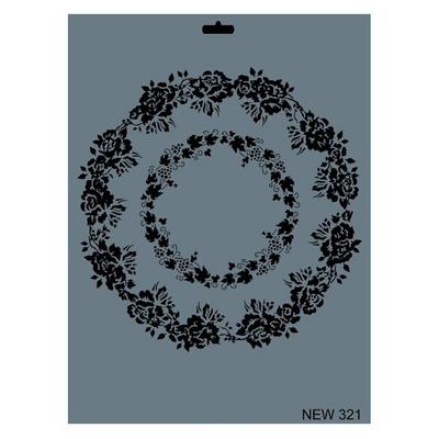 Rich Stencil Şablon Xl 25X35cm 321