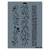 Rich Stencil Şablon Xl 25X35cm 293