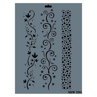 Rich Stencil Şablon Xl 25X35cm 293