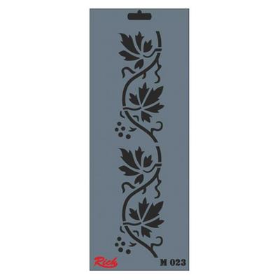 Rich Stencil Şablon M 11X26cm 023