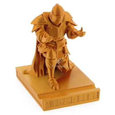 Era Süs Obje Kalem Tutan Şövalye Bakır