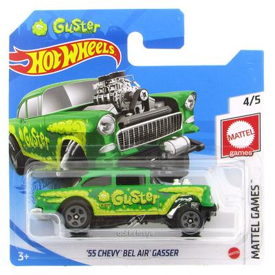 Hot Wheels 2021 Mattel Games 4/5 55 Chevy Bel Air Gasser