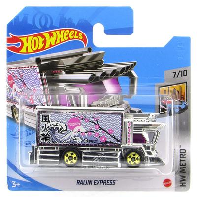 Hot Wheels 2021 Hw Metro 7/10 Raijin Express Mor