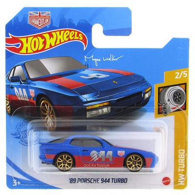 Hot Wheels 2021 Hw Turbo 2/5 89 Porsche 944 Turbo Mavi