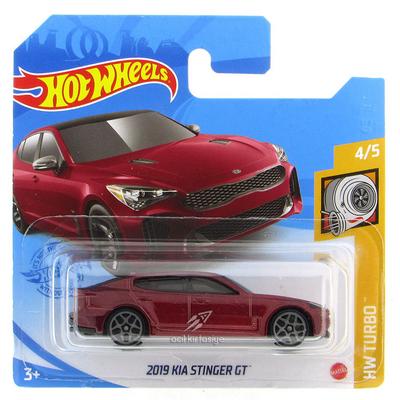 Hot Wheels 2021 Hw Turbo 4/5 2019 Kia Stinger Gt Kırmızı