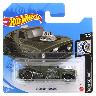 Hot Wheels 2021 Rod Squad 3/5 Erikenstein Rod Yeşil
