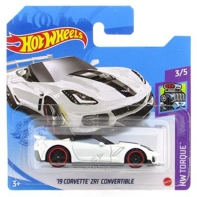 Hot Wheels 2021 Hw Torque 3/5 19 Corvette Zr1 Convertible