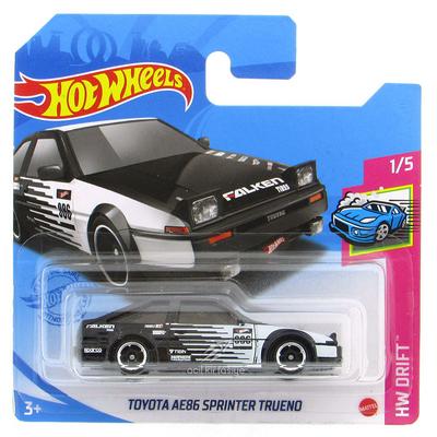 Hot Wheels 2021 Hw Drift 1/5 Toyota Ae86 Sprinter Trueno