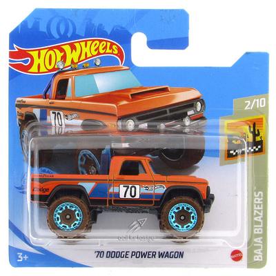 Hot Wheels 2021 Baja Blazers 2/10 70 Dodge Power Wagon