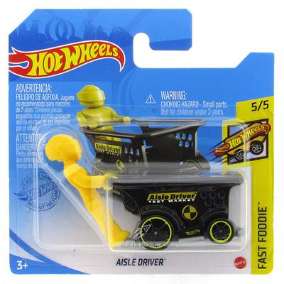 Hot Wheels 2021 Fast Foodie 5/5 Aisle Driver Siyah
