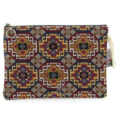 Haydibag Dokuma Tablet Çantası Motif Desenli 01