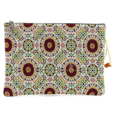 Haydibag Dokuma Tablet Çantası Motif Desenli 06