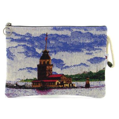 Haydibag Dokuma Tablet Çantası Kız Kulesi 01