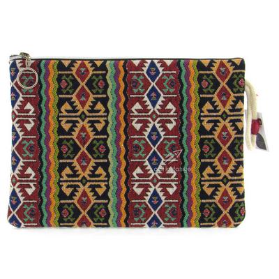 Haydibag Dokuma Tablet Çantası Motif Desenli 08