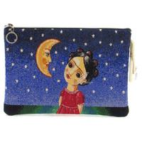 Haydibag Dokuma Tablet Çantası Aya Bakan Kız