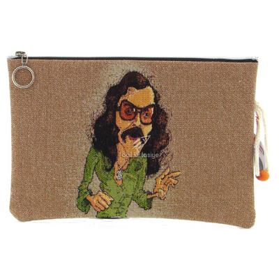 Haydibag Dokuma Tablet Çantası Gözlüklü Adam