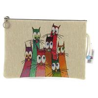 Haydibag Dokuma Tablet Çantası Kediler 04