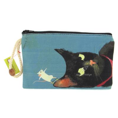 Haydibag İpli Kalem Çantası Fare Ve Kedi