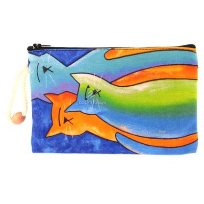 Haydibag İpli Kalem Çantası Kediler 01