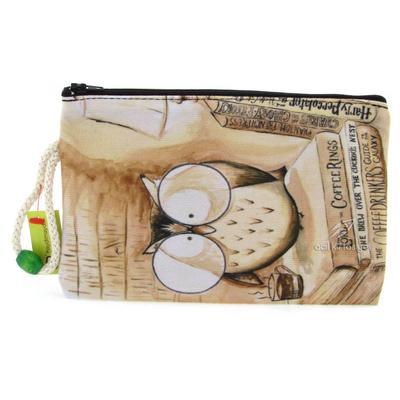 Haydibag İpli Kalem Çantası Baykuş