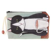 Haydibag İpli Kalem Çantası İçecek Ve Kedi