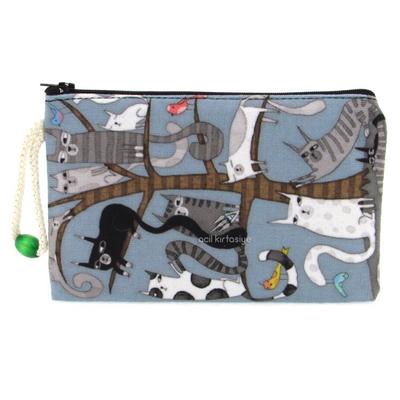 Haydibag İpli Kalem Çantası Kediler 02