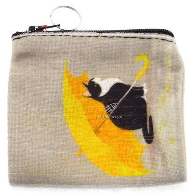 Haydibag Bozuk Para Cüzdanı Kedi