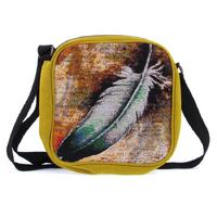 Haydibag Dokuma Postacı Çantası Yaprak