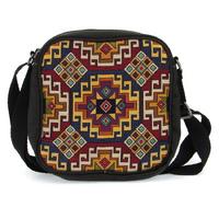 Haydibag Dokuma Postacı Çantası Kilim Motifi 04