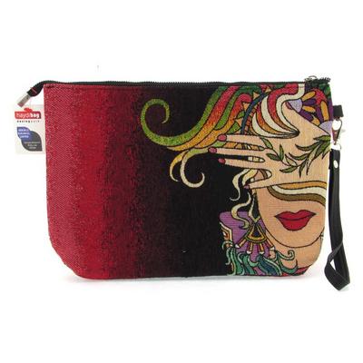 Haydibag Dokuma Körüklü El Çantası Yüz