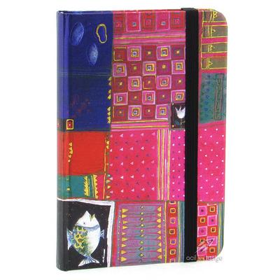 Mikro B7-100 Lastikli Not Defteri 9X14 Cm Kareli Model 02