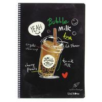 Uni Note Dream Pp. Sp. Defter A4 72 Yaprak Kareli Bubble Milk Tea