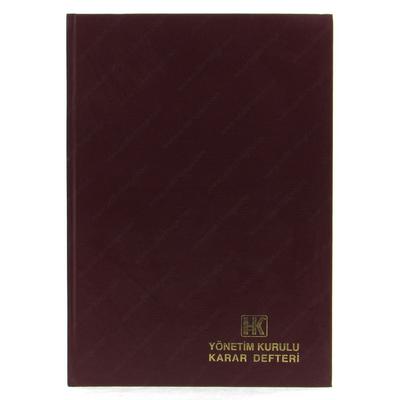 Ulaş Yönetim Kurulu Karar Defteri 96 Yaprak Ciltli