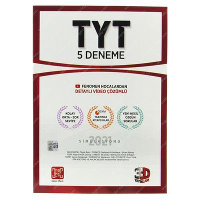3D Yayınları 5 Tyt Deneme