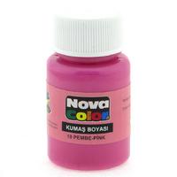 Nova Color Kumaş Boyası 30Ml Pembe