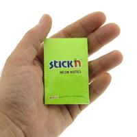 Hopax Stıck'n Yapışkanlı Not Kağıdı 76X51mm Neon Yeşil