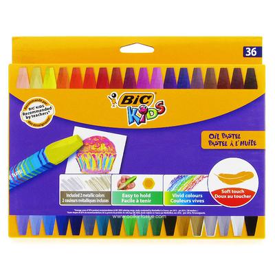 Bic Kids Yağlı Pastel Boya Karton Kutu 36'Lı