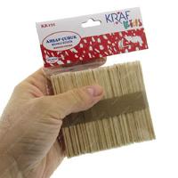 Kraf Ahşap Çubuk Küçük 50'Li Paket Naturel