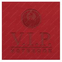 Gıpta Vip Sp Sert Deri Kapak Defter 17X24 140 Yp Çizgili Kırmızı