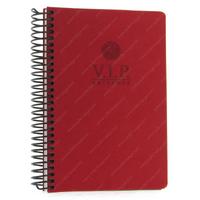 Gıpta Vip Sp Sert Deri Kapak Defter 17X24 140 Yp Çizgili Kırmızı