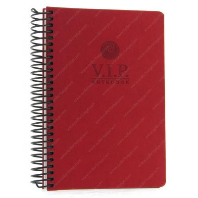 Gıpta Vip Sp Sert Deri Kapak Defter 17X24 140 Yp Çizgili Kırmızı