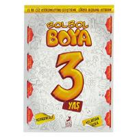 Ren Çocuk Bol Bol Boya Boyama Kitabı 3 Yaş 144 Sayfa