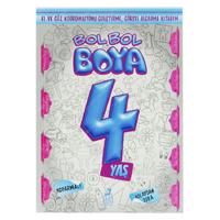 Ren Çocuk Bol Bol Boya Boyama Kitabı 4 Yaş 144 Sayfa