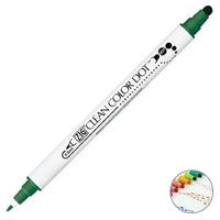 Zig Clean Color Dot Çift Taraflı Kalem Tc6100-040 Yeşil