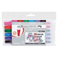 Zig Clean Color Dot Çift Taraflı Kalem Tc6100-6V 6'Lı Set