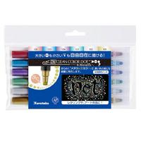 Zig Clean Color Dot Metalik Çift Taraflı Kalem Tc8100-6V 6'Lı Set